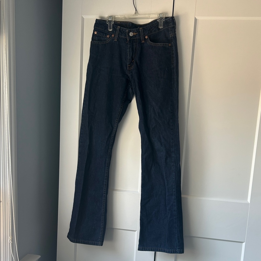 Levi's Dark Blue Bootcut Midrise Women’s Jeans size 7